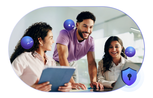 CX team working together