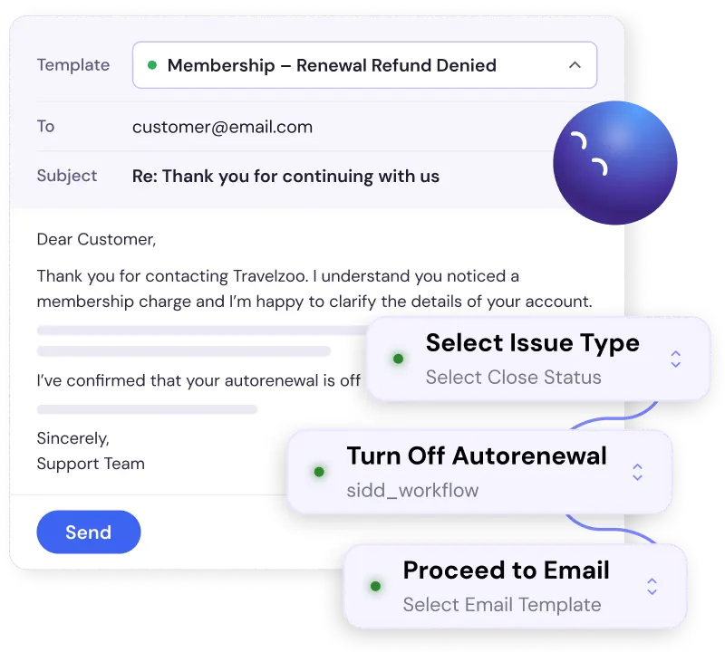 Sidd Solo resolving a membership email